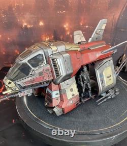 Krayt Viper Assault Shuttle Custom Hand-Painted Star Wars Kenner Sith Diorama