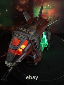 Krayt Viper Assault Shuttle Custom Hand-Painted Star Wars Kenner Sith Diorama