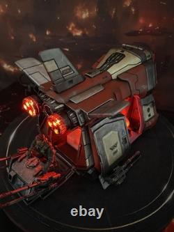 Krayt Viper Assault Shuttle Custom Hand-Painted Star Wars Kenner Sith Diorama