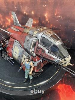 Krayt Viper Assault Shuttle Custom Hand-Painted Star Wars Kenner Sith Diorama