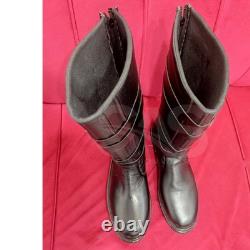 Kylo Ren Cosplay Boots Star Wars Custom Leather Long Boots Men