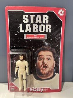 Kylo Ren SNL Matt the Radar Technician and Tim Stormtrooper STAR LABOR Figures