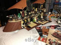 LEGO 6210 Star Wars Jabbas Sail Custom+Minifigures LotCollection+7111 7522 7526