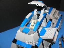 LEGO Brick STAR WARS Custom CLONE WARS 7662 MTT Gray & Blue + 20 BATTLEDROIDS