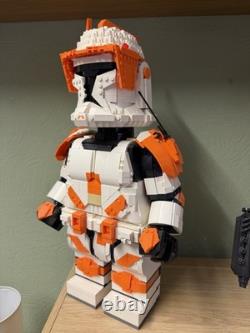 LEGO Commander Cody Star Wars Clone Wars Mega Figure Custom Built MOC