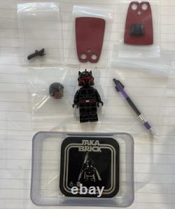 LEGO Jaka Brick & Coldblood Armored Villain (Moff Gideon) Custom Minifigure