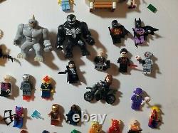 LEGO Lot Mix 41 Minifigure DC Custom Marvel misc Street 6 Panels+++