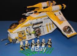 LEGO STAR WARS 75021 PHASE I 327th Star Corps YELLOW REPUBLIC GUNSHIP CUSTOM