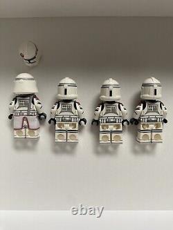 LEGO STAR WARS Clone Army Customs 91st Clone Troopers x4 (heavy trooper)