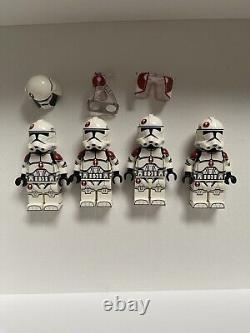 LEGO STAR WARS Clone Army Customs 91st Clone Troopers x4 (heavy trooper)