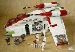 LEGO Sets Star Wars Episode 2 7163-1 Republic Gunship (2002) 100% SLIGHT CUSTOM