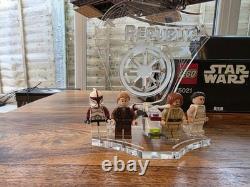 LEGO Star Wars 75021 Republic Gunship Complete Box, Inst, Figs+ Custom stand