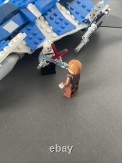 LEGO Star Wars Anakin's Custom Jedi Starfighter 75087 All Minifigures With Box