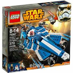 LEGO Star Wars Anakin's Custom Jedi Starfighter (75087) New and Sealed