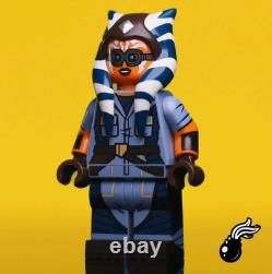 LEGO Star Wars Ashoka Tano Snippy Mechanic BB LC Light Custom Minifigure