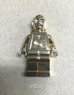 LEGO Star Wars Chrome Gold C-3PO Minifigure Custom Make By Original Lego Parts