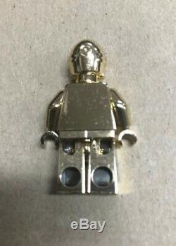 LEGO Star Wars Chrome Gold C-3PO Minifigure Custom Make By Original Lego Parts