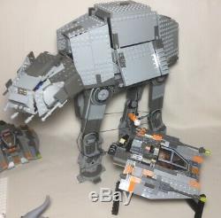 LEGO Star Wars Classic AT-AT 4483 Snow Speeder Wampa Hoth Lot Custom Rebel Base