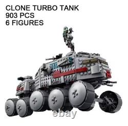 LEGO Star Wars Clone Turbo Tank 75151 Custom MOC with Figures