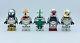 Lego Star Wars Clone Wars Delta Squad Commandos Custom Decaled Minifigures