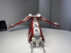 LEGO Star Wars Coruscant Guard Gunship (75354) + Custom Minifigure, Weapons etc