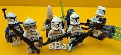 LEGO Star Wars Custom 501st AT-TE with Clone Platoon + AT-RT Walker 75019