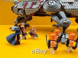 LEGO Star Wars Custom AT-TE with Bomb Squad Clone Platoon 7675 MOC