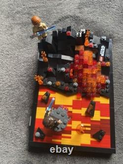 LEGO Star Wars Dual On Mustafar (Custom Mock Diorama)