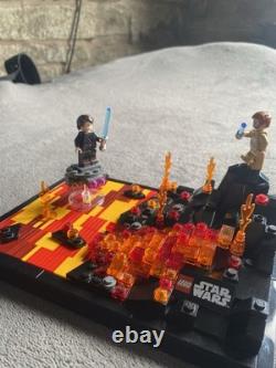 LEGO Star Wars Dual On Mustafar (Custom Mock Diorama)