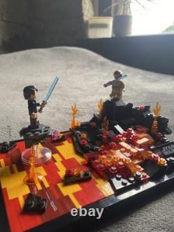 LEGO Star Wars Dual On Mustafar (Custom Mock Diorama)