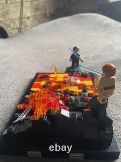 LEGO Star Wars Dual On Mustafar (Custom Mock Diorama)
