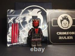LEGO Star Wars FigForge X BigGuy Custom Crimson Ruler Darth Maul Minifig