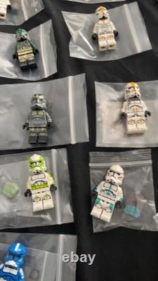 LEGO Star Wars GCC Grandpa Clone Customs, 20x figure bundle + accessories