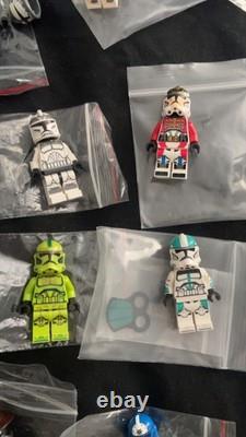 LEGO Star Wars GCC Grandpa Clone Customs, 20x figure bundle + accessories