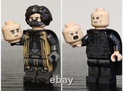 LEGO Star Wars Light Custom LC Dune Paul And Feyd Pad Minifigure Duo RARE