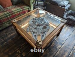 LEGO Star Wars Millennium Falcon UCS 75192 With Custom Build Display Table