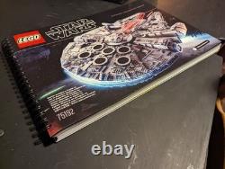 LEGO Star Wars Millennium Falcon UCS 75192 With Custom Build Display Table