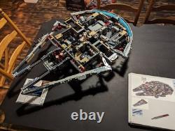 LEGO Star Wars Millennium Falcon UCS 75192 With Custom Build Display Table