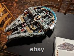 LEGO Star Wars Millennium Falcon UCS 75192 With Custom Build Display Table