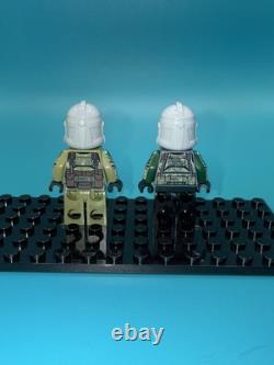 LEGO Star Wars Minifigures Fireball & Nemec GCC Grandpa Clone Customs