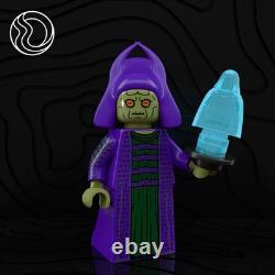 LEGO Star Wars OBT Bricks Custom Trade Tactician Rune Haako Variant Minifigure
