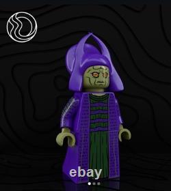 LEGO Star Wars OBT Bricks Custom Trade Tactician Rune Haako Variant Minifigure
