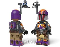 LEGO Star Wars Sabine Wren The Artful Rebel Light Customs LC RARE