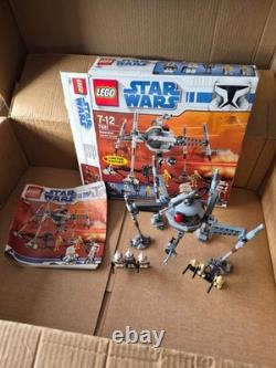LEGO Star Wars Separatist Spider Droid (7681) Complete Set with Custom Sign