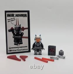 LEGO Star Wars Sith Ahsoka Evil Siege alt (1/100) PTC LC Light Custom Minifigure