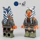Lego Star Wars Minifigure Rebels Ahsoka Tano Lc Light Customs Gcc
