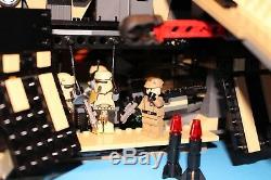 LEGO brick STAR WARS Custom 7676 IMPERIAL SCARIF GUNSHIP + 7 Minifigures Incl