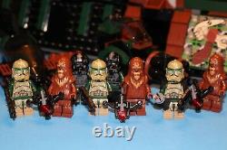 LEGO brick STAR WARS Custom MOC 7676 KASHYYYK JUNGLE GUNSHIP +Minifigure Crew