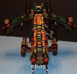 LEGO brick STAR WARS Custom MOC 7676 KASHYYYK JUNGLE GUNSHIP +Minifigure Crew