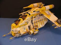 LEGO brick STAR WARS Custom MOC 7676 Yellow 327th STAR CORPS REPUBLIC GUNSHIP